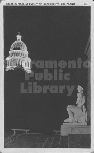 State Capitol at Even-Tide, Sacramento, California