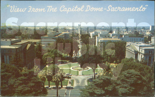 View from the Capitol Dome - Sacramento