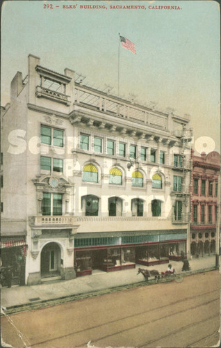 Elk's Building, Sacramento, California - Edward H. Mitchell