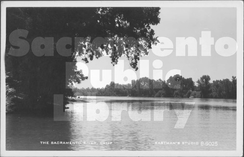 The Sacramento River, Calif - Eastman's Studio B-9025