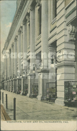 Weinstock, Lubin and Company, Sacramento, Cal