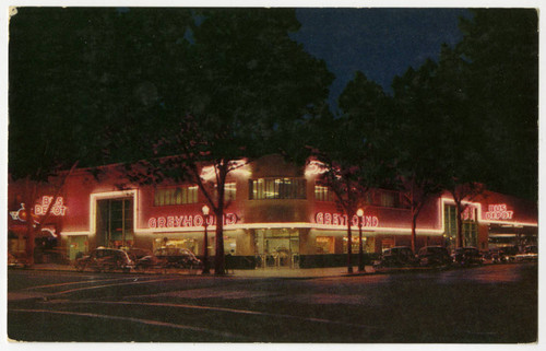 Greyhound Bus Station, Sacramento, California