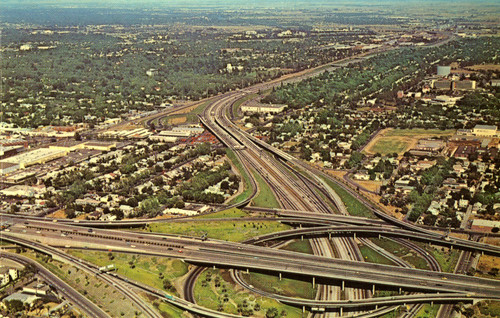 Freeway Interchange Sacramento, California