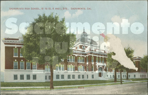 Sacramento High School - 18 to 19, K and L Streets