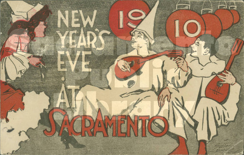 New Year's Eve 1910 at Sacramento