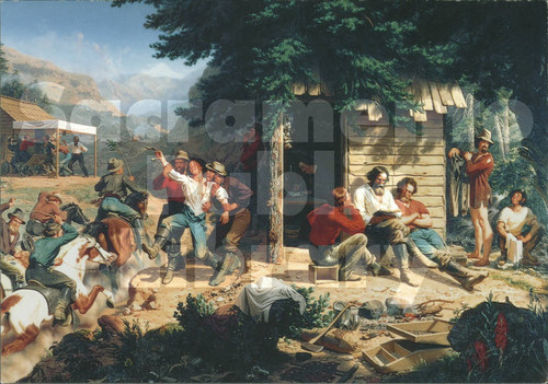 Sunday Morning in the Mines, 1872