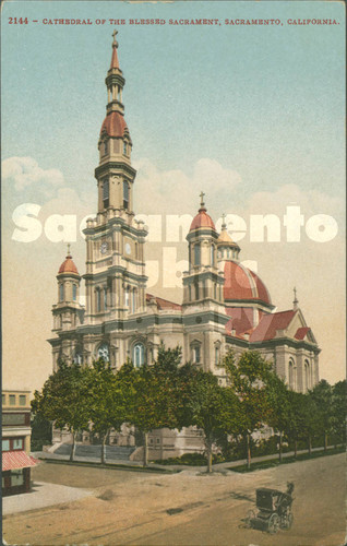 Cathedral of the Blessed Sacrament, Sacramento, California, E.H. Mitchell