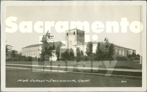 High School, Sacramento Calif