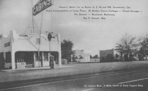 Stewart's Motor Inn on Auburn Blvd