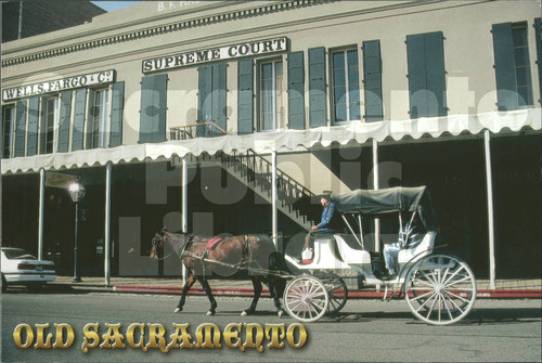 Old Sacramento - Horse-drawn Carriage