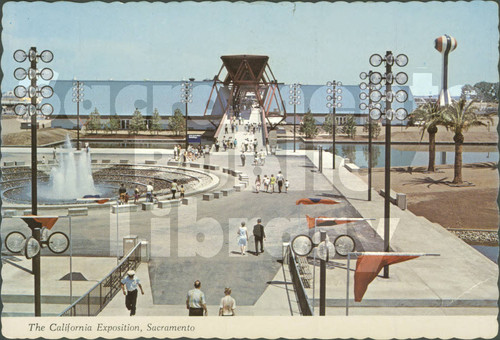 The California Exposition, Sacramento - Fritz Vibe Postcard