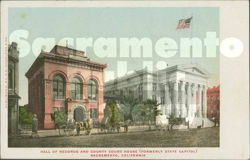 Hall of Records and County Court House - Edward M. Mitchell