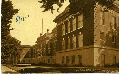 High School (19th and K St. Sacramento, Cal)