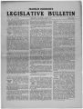 Franklin Hichborn's Legislative Bulletin