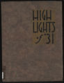 High Lights, 1931