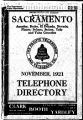 Pacific Telephone Directory, 1921