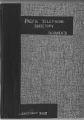 Telephone Directory, Sacramento 1908