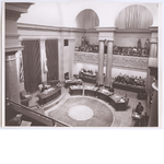 City council chambers in Oakland City Hall, 1958