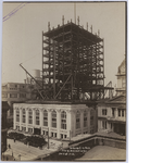 First tier stone facade of Oakland City Hall, July 1912