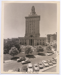 View of Oakland City Hall from San Pablo Avenue, circa 1978