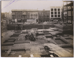 Foundation preparation for fifth Oakland City Hall, July 1911