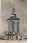 Architect's rendering of the fifth Oakland City Hall, c1910