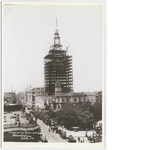 Unfurling the Stars and Stripes on Oakland City Hall, August 1912