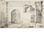 Building plan for the Oakland Municipal Auditorium, circa 1913