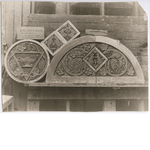 Carved decorative panels for Oakland Municipal Auditorium, circa 1913