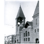First Baptist Church, northwest corner of Telegraph Avenue and 22nd Street, after 1906 earthquake