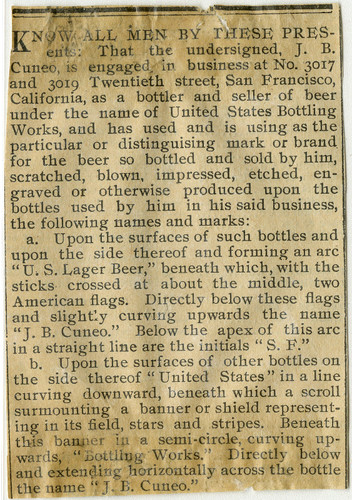 Old Series Trademark No. 3478