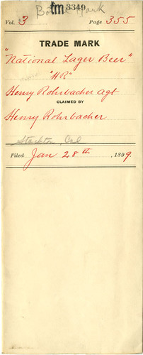 Old Series Trademark No. 3349