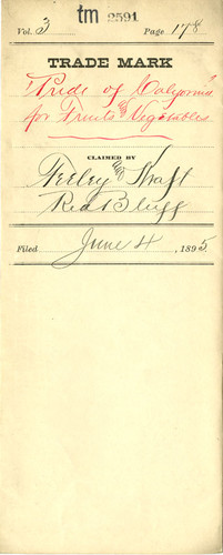 Old Series Trademark No. 2591