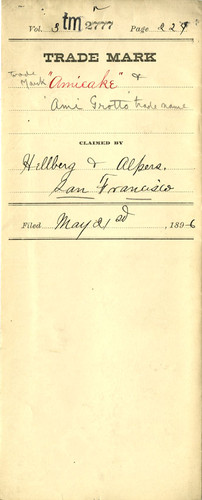 Old Series Trademark No. 2777