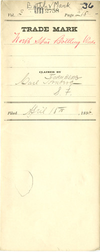 Old Series Trademark No. 2758