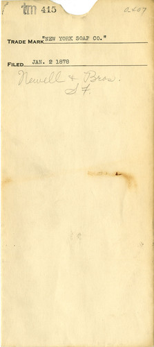 Old Series Trademark No. 0415