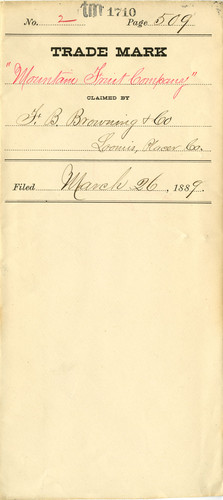 Old Series Trademark No. 1710