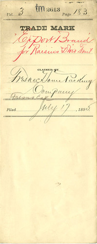 Old Series Trademark No. 2613