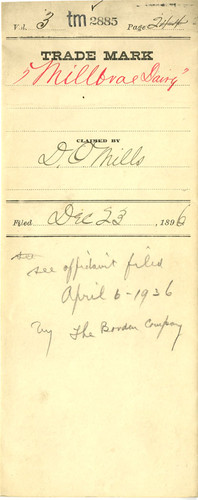 Old Series Trademark No. 2885