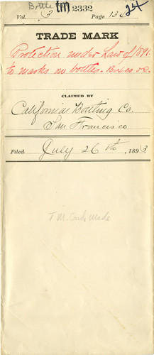 Old Series Trademark No. 2332