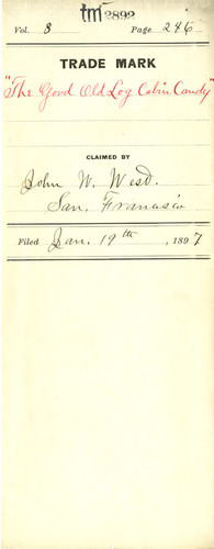 Old Series Trademark No. 2892