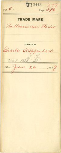 Old Series Trademark No. 3443