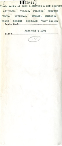 Old Series Trademark No. 3841