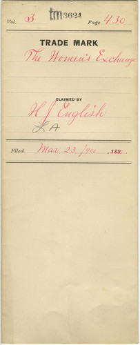 Old Series Trademark No. 3624