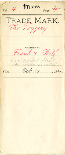 Old Series Trademark No. 3768