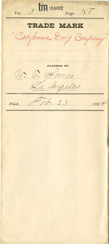 Old Series Trademark No. 2402