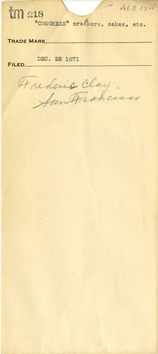 Old Series Trademark No. 0218