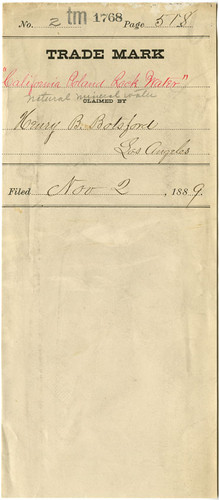 Old Series Trademark No. 1768