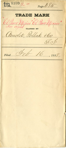 Old Series Trademark No. 1570