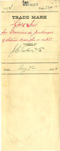 Old Series Trademark No. 2817